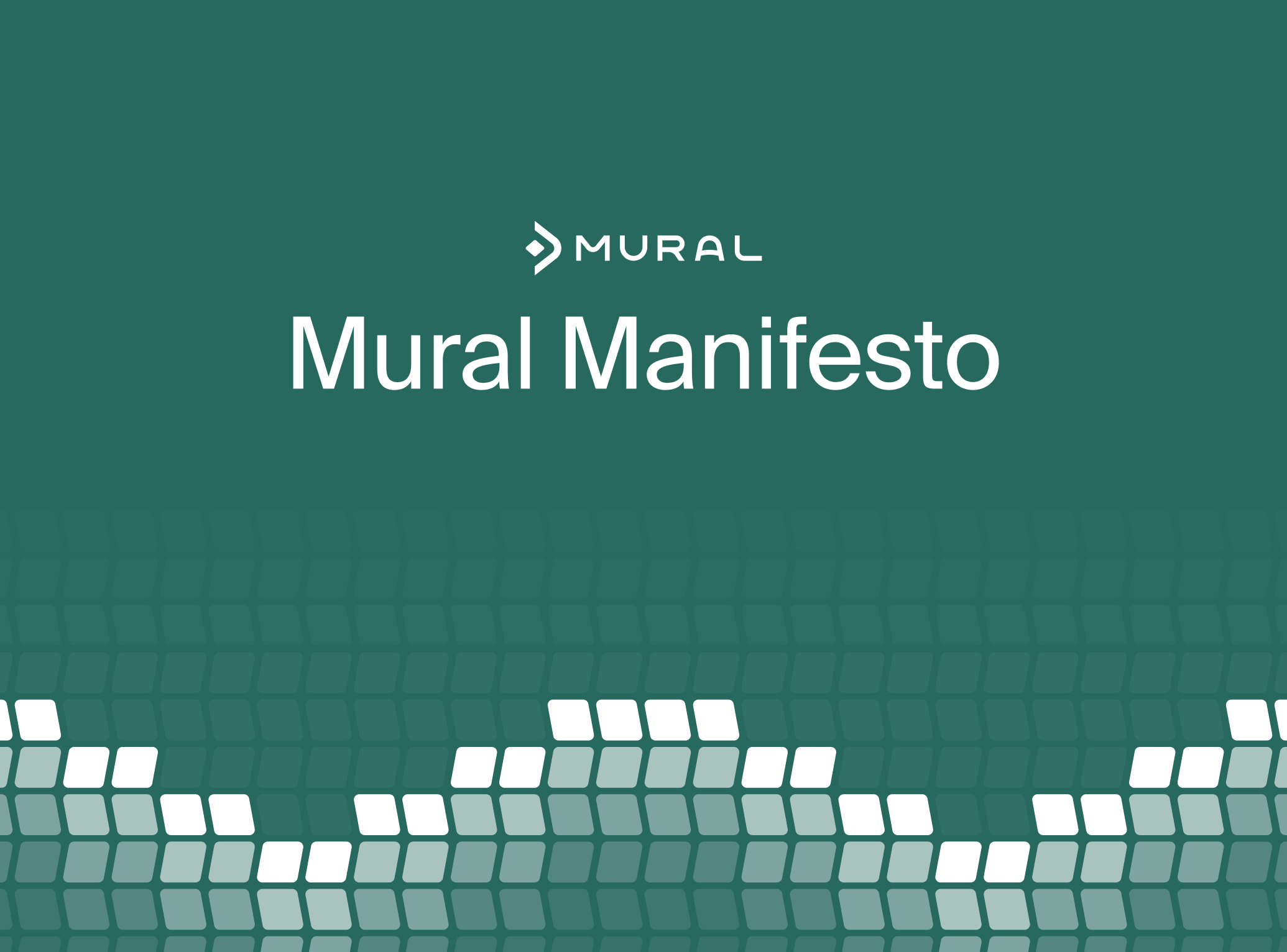 Mural Manifesto